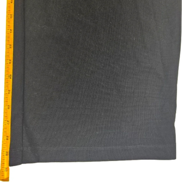 Halara High-waisted Wide-leg Comfort Pleated Pants Waffle Fabric Pockets - Picture 7 of 10